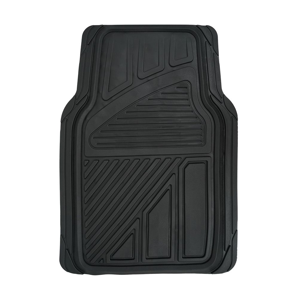4-Piece Set Premium Quality Universal Fit Heavy Duty Rubber Vehicle Floor Mats PVC Car Mat