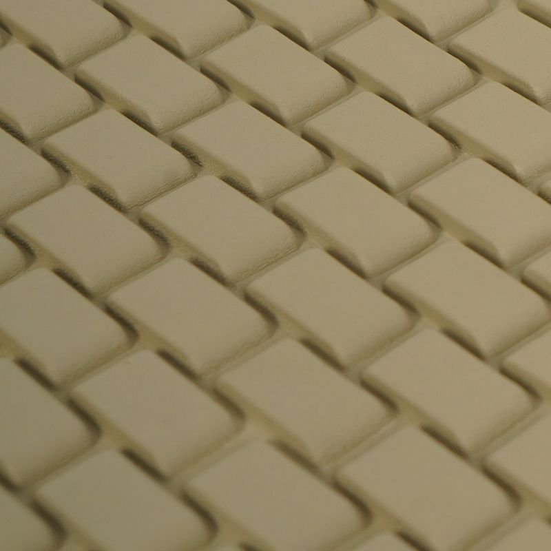 pvc with aluminum beige color