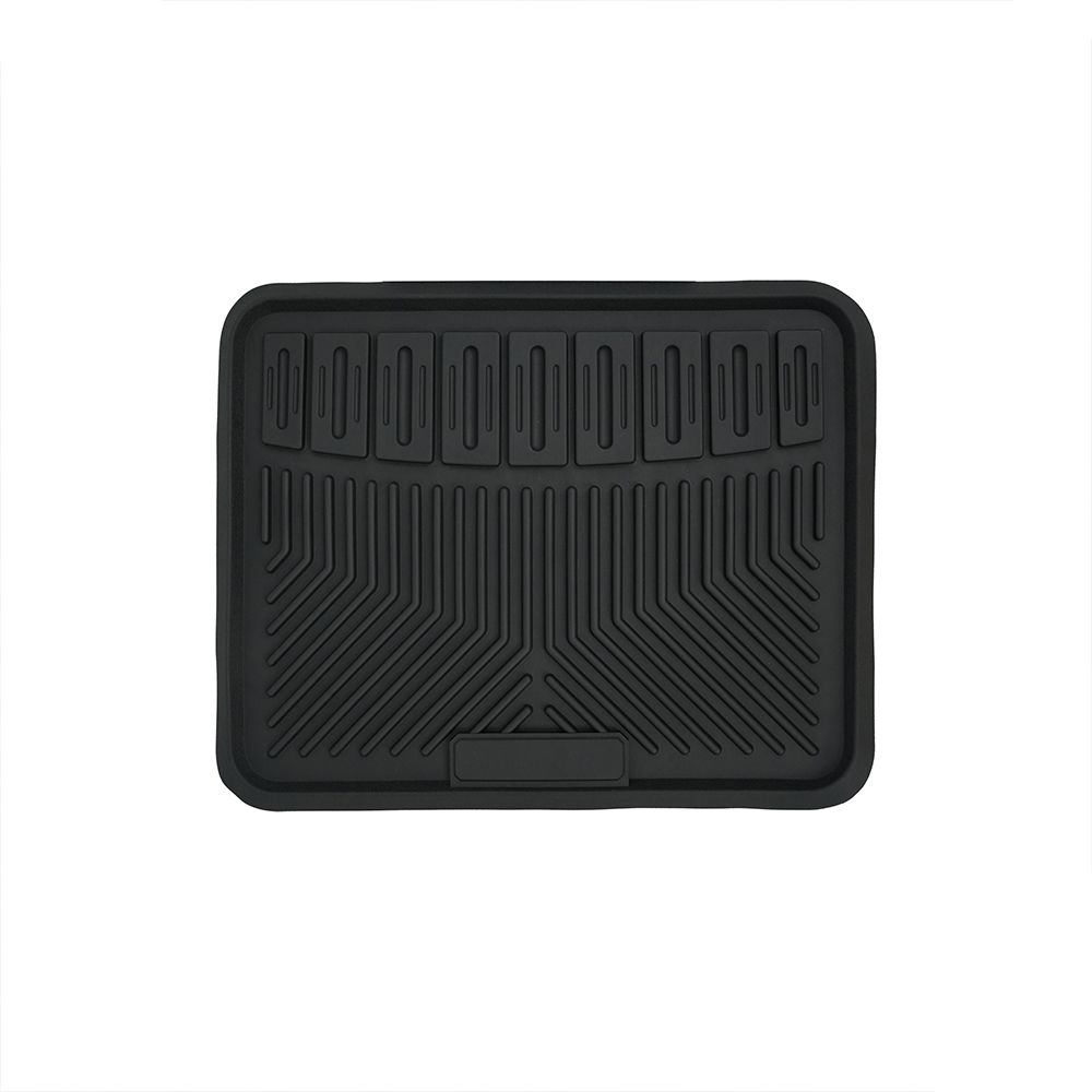 Factory Custom Car Accessories 4 Pcs car mats Pvc Car universal foot pad Fashion black auto mat