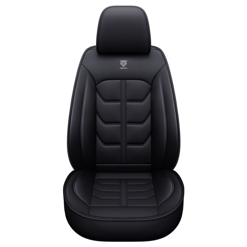 Car Accessories Custom Universal Sport Pu Leather Premium Faux Leather Automotive Front Back Car Seat Covers Full Set