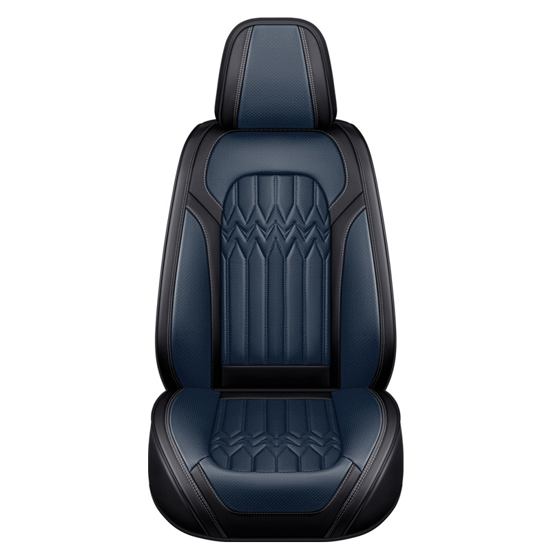 Waterproof universal breathable Pu Leather Fully Cover Fly 5D Stereo Comfortable Car Seat Cover Set