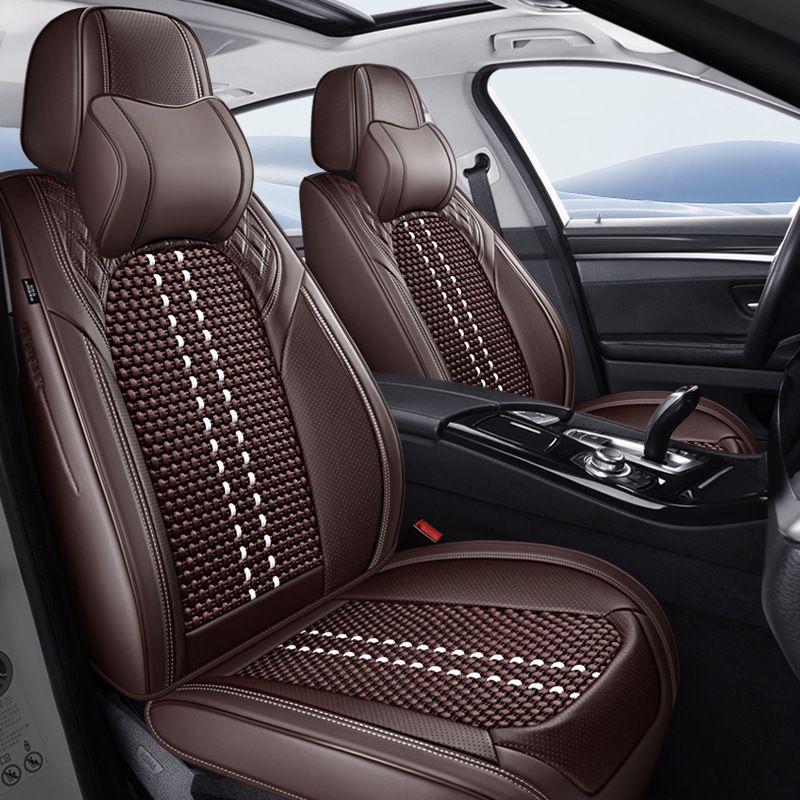 Universal All-Inclusive Ice Silk Seat Cover Breathable Automotive Seat Covers for Car Full Set