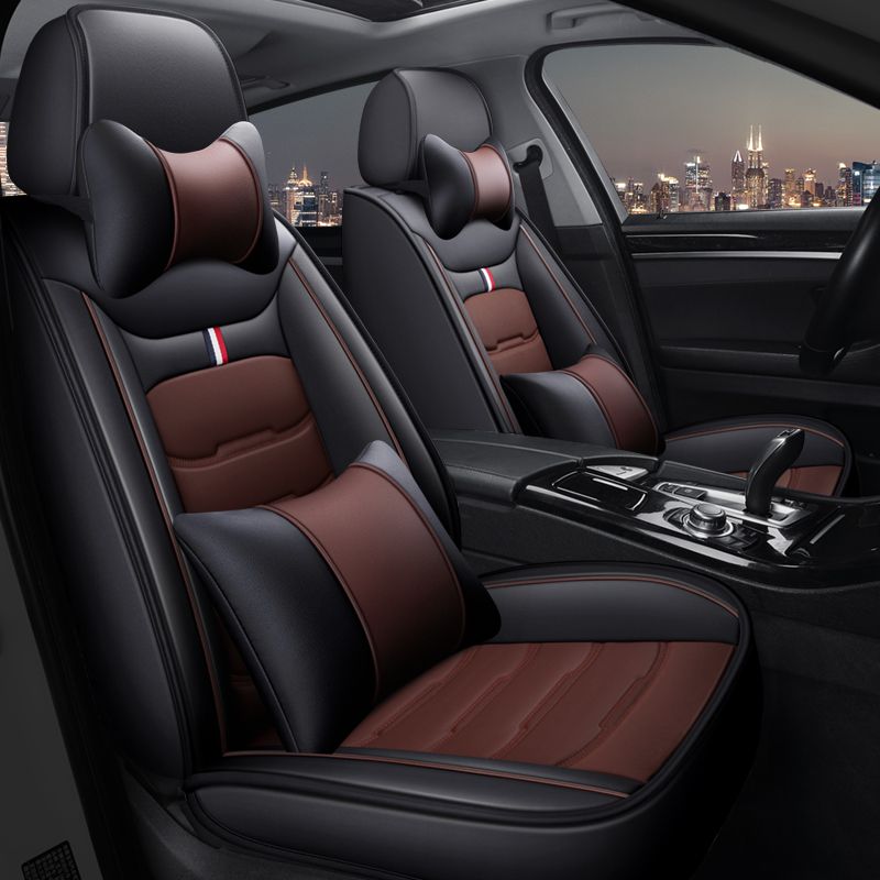 Custom Auto Accessory Sport Type Leather Car Seat Cover Set