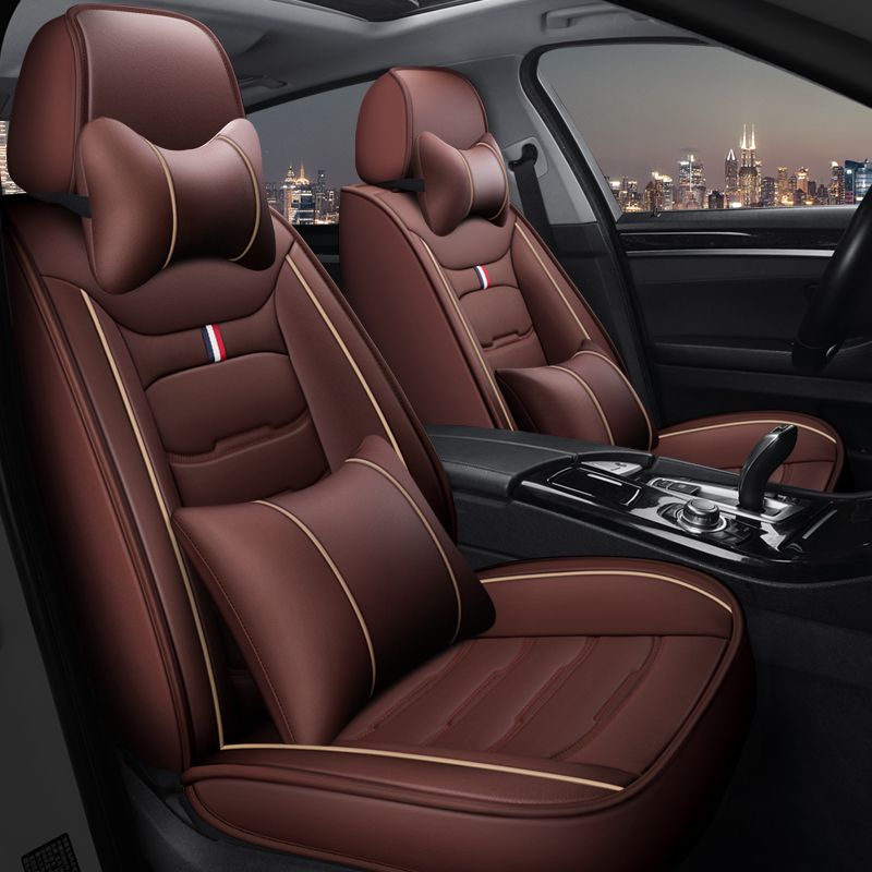 Custom Auto Accessory Sport Type Leather Car Seat Cover Set