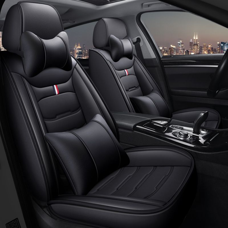 Custom Auto Accessory Sport Type Leather Car Seat Cover Set