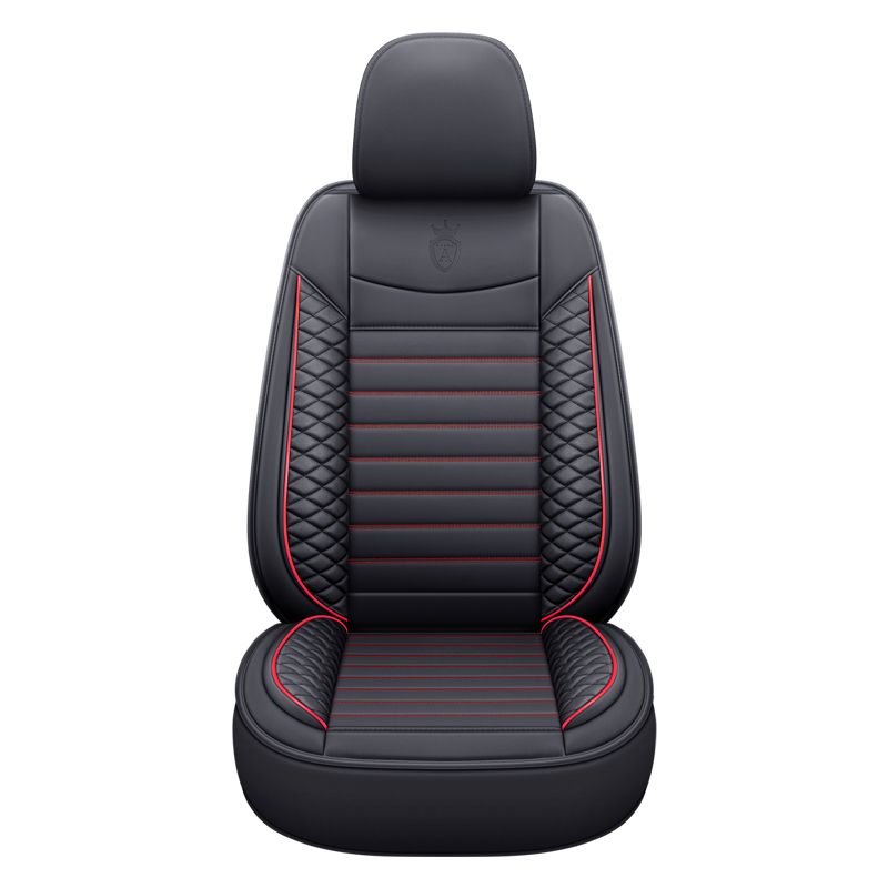 Universal 5 Seats Car Seat Cover Full Set Luxury Faux Leather Waterproof Front Rear car seat Cushion
