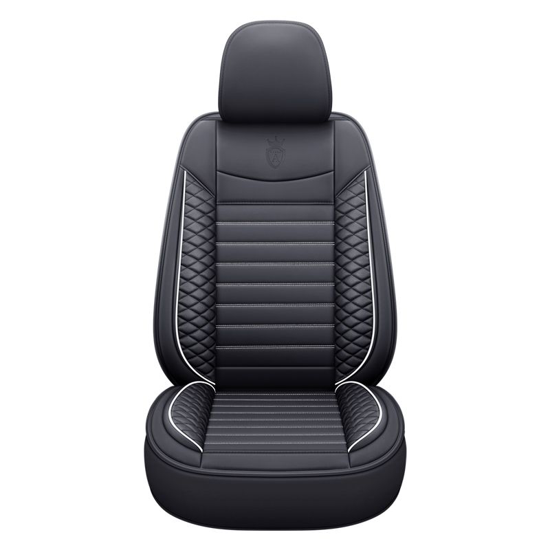 Universal 5 Seats Car Seat Cover Full Set Luxury Faux Leather Waterproof Front Rear car seat Cushion