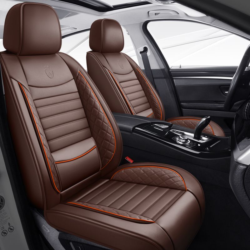 Custom Universal Leather 5D Full Set for Vehicle Car Seat Cover