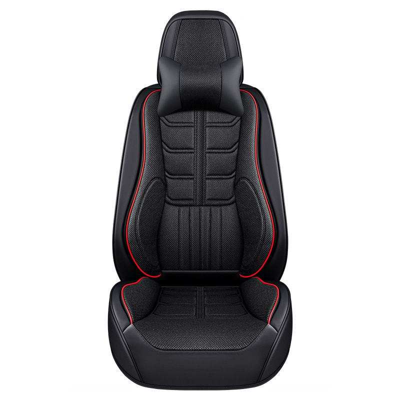 New Arrival Universal Breathable 5 Seats Protector Auto Luxury Leather Muscle Car Seat Covers