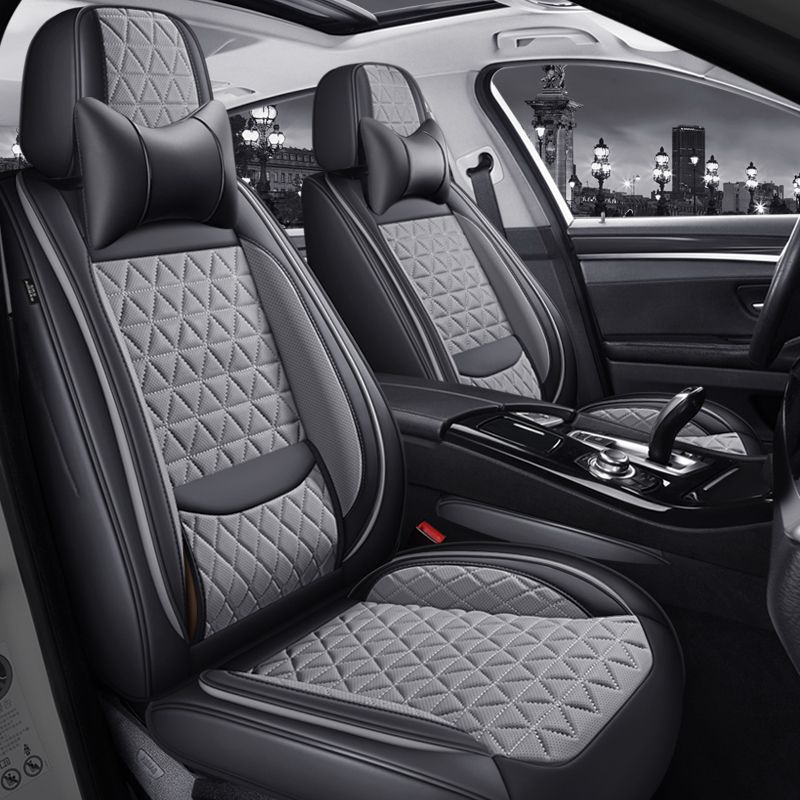 Wholesale High Quality Car Interior Accessories Pu Leather Universal Various Plush Car Seat Covers