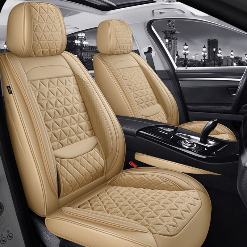 Wholesale High Quality Car Interior Accessories Pu Leather Universal Various Plush Car Seat Covers