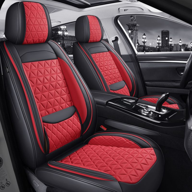 Wholesale High Quality Car Interior Accessories Pu Leather Universal Various Plush Car Seat Covers