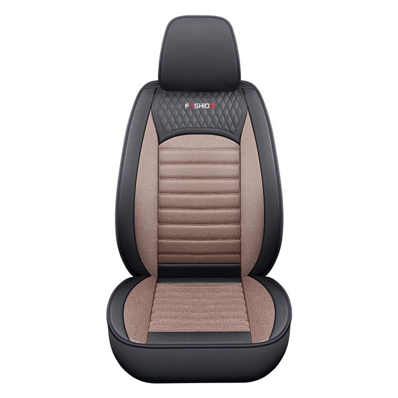 PVC Leather Luxury Sweat Car Seat Cover 5 Seats Full Set Car Seat Cover Accessories Vehicles