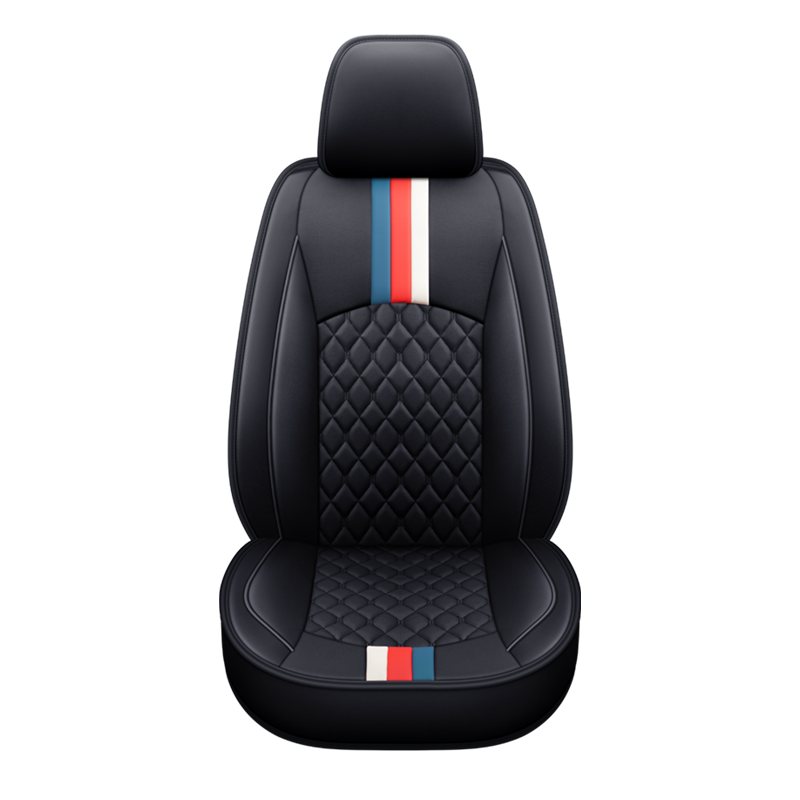 Custom Car Accessories Premium Leather Full Set Waterproof Front and Rear Cushion Car Seat Covers